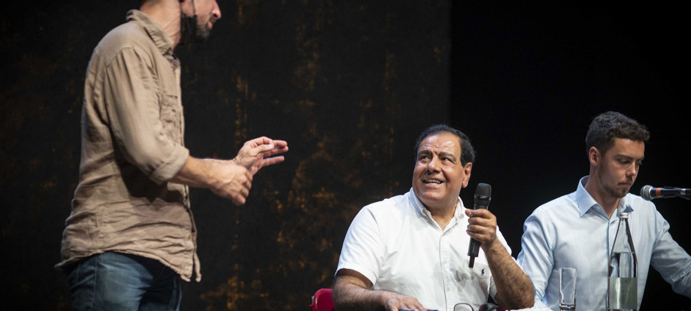 RENCONTRES AVEC IZZELDIN ABUELAISH