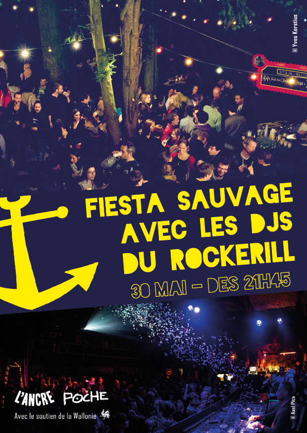 FIESTA CLOTURE AVEC DJ'S ROCKERILL + BARBECUE : GRATUIT