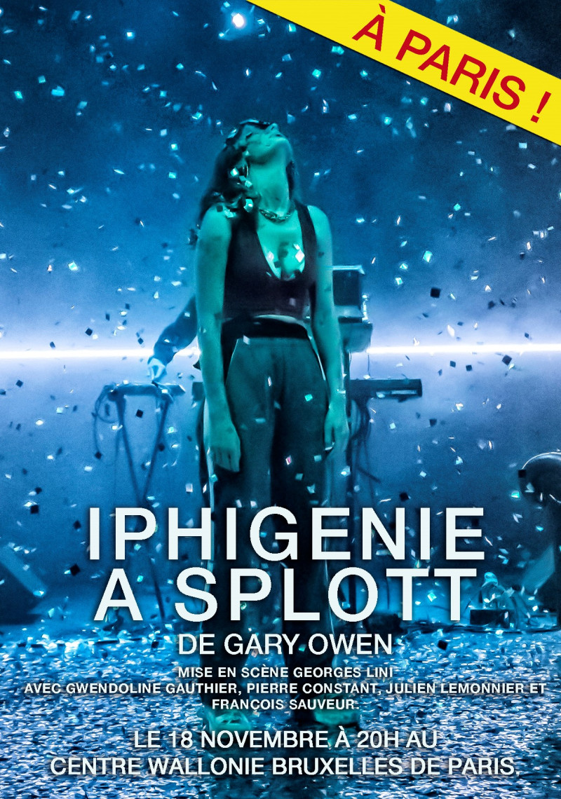 Affiche — Iphigénie à Splott à Paris