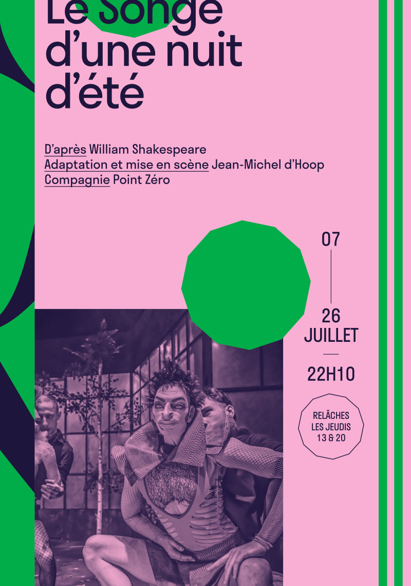 Affiche — Le Songe d'une nuit d'été au 11 • Avignon