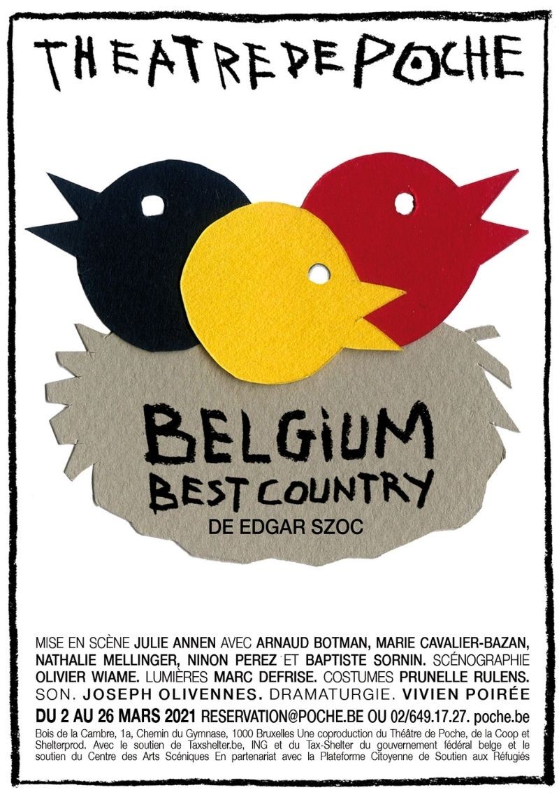 Affiche — Belgium, best country