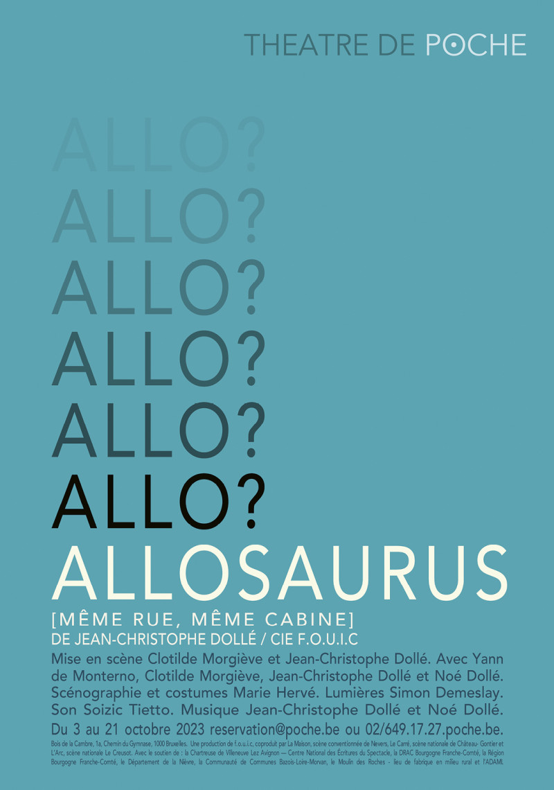 Affiche — Allosaurus [même rue, même cabine]