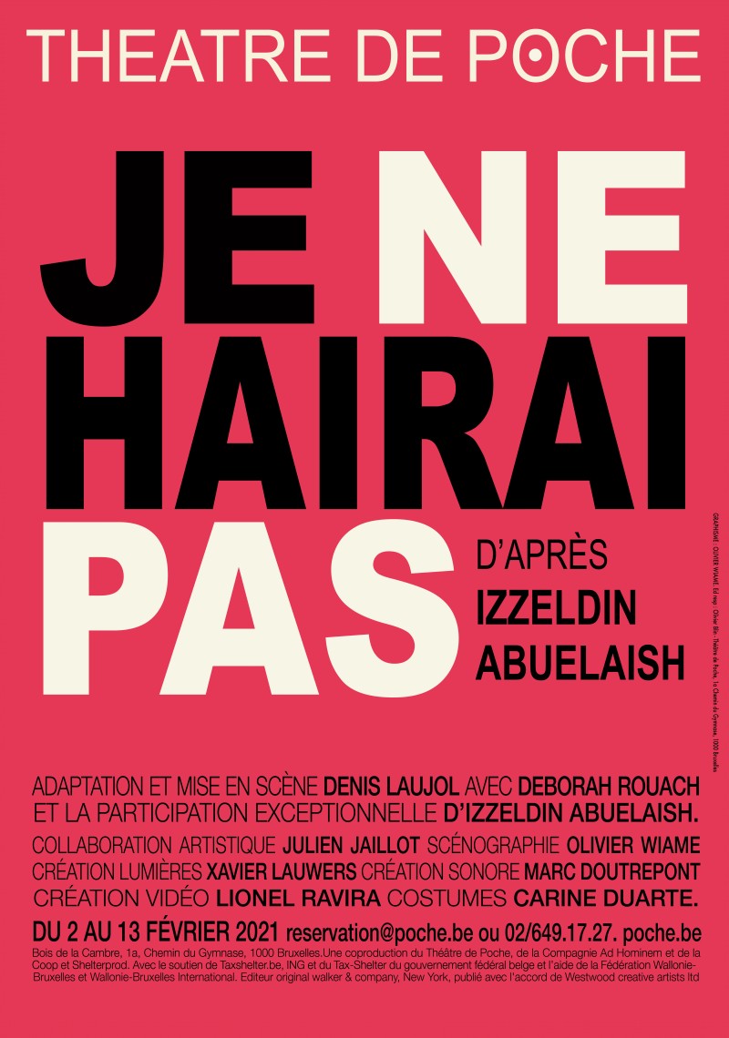 Je ne haïrai pas