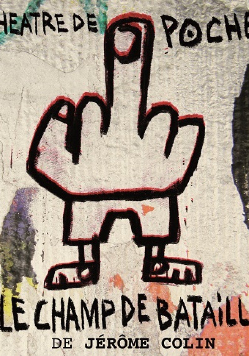 Affiche — Le Champ de Bataille au Centre culturel d'Uccle